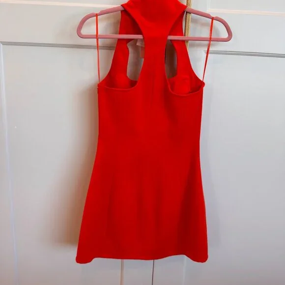 Cult Gaia Akaia Mini Dress in Madeira Orange - Picture 5 of 6